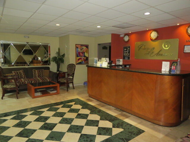 Recepción del hotel